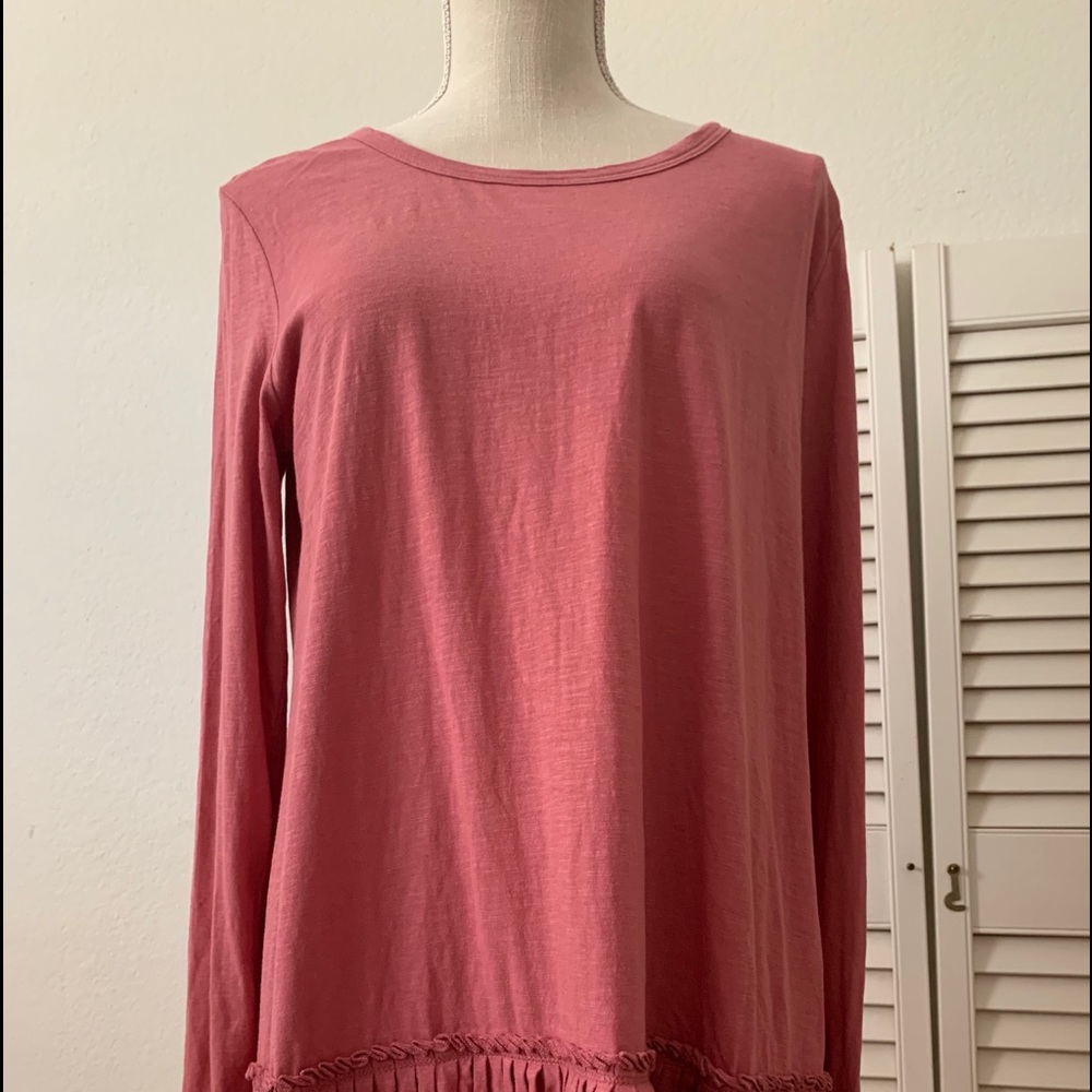 Logo by Lori Goldstein Ruffle Tunic - Picture 9 of 10